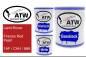 Preview: Land-Rover, Firenze Red Pearl, 1AF / CAH / 868: 1L Lackdose + 1L Klarlack + 500ml Härter - Set, von ATW Autoteile West.